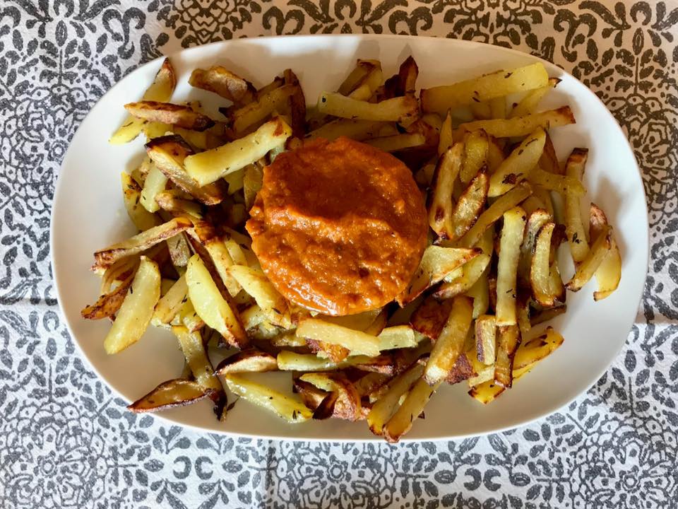 Patatas fritas saludables sin aceite